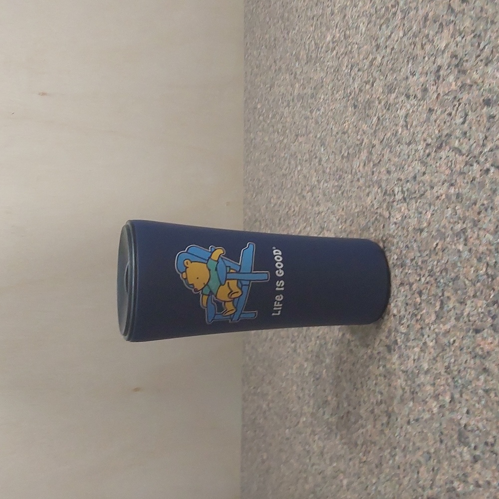 Life Is Good 20 Oz Dark Blue Winnie The Pooh